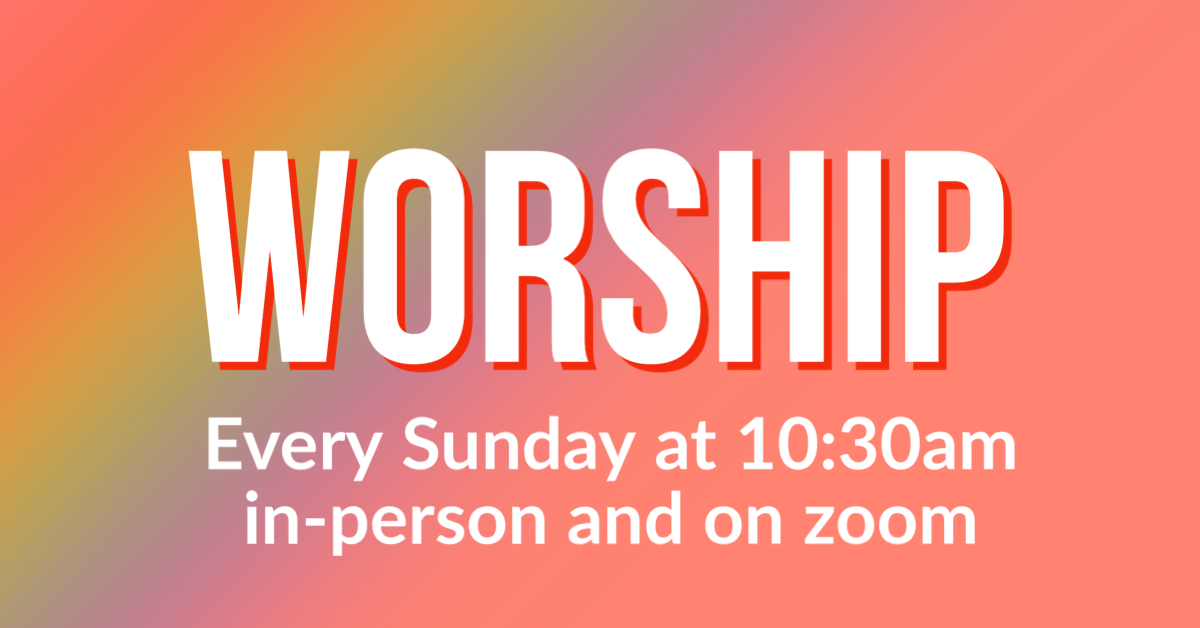 Worship Sundays 10:30